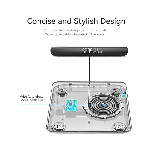 Body Fat Scale with Handles, 8-Electrode Smart Body Composition Scale for Home Use, Segmental Body Analysis, Sync with Apple Health, 400 lb Capacit