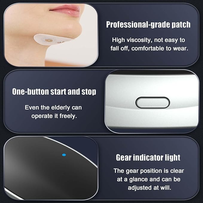 Smart Guard Anti Snore Device, Professional Anti-Snoring Device, Sleep Apnea Relief, Pulse Anti-Snoring Device for Men Women