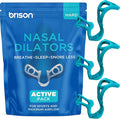 Brison Nasal Dilators for Breathing and Sleeping - 3 Pack Anti Snoring Nose Vents Opener for Better Breathing Sleeping and Activity Improves Airflow - Hard