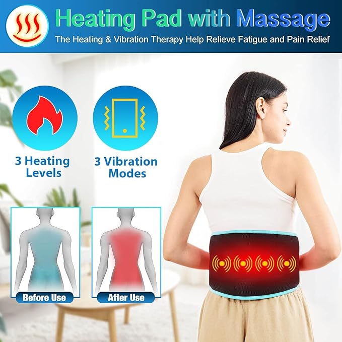 Shiatsu Neck and Back Massager with Heat, Deep Tissue Pain Relief (Power Bank Included)