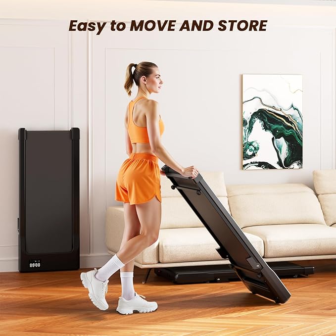 MJWW Walking Pad with Incline, 6% Manual Incline Under Desk Treadmill 3-in-1 for Home Office, Walking Pad Treadmill with 2.5HP Quiet, LED Display & 300LB Capacity