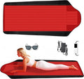 Red Light Therapy Mat for Full Body, Largest 1444 LEDs Near Infrared Light Therapy Pad, 660nm& 850nm 2in1 LEDs Light Blanket, High end Leather, 5 Power Levels UP to 288W, 73"x35"
