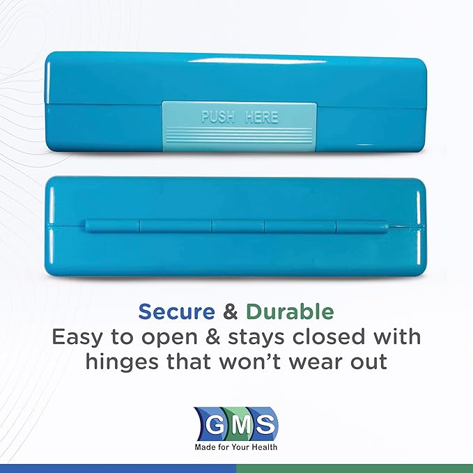 Diabetic Pen Case & 7 Day Medicine Organizer - Travel Kit for Diabetic Supplies - at a Glance Medicine Reminder - Holds New & Used Needles Safely - Small & Discreet