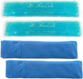 Perineal Cooling Pad for Postpartum Recovery, Extra Durable Gel Cold Packs for Hemorrhoids & C-Section Relief, 2 Reusable Ice Packs & 2 Washable Covers, New Mom Gift