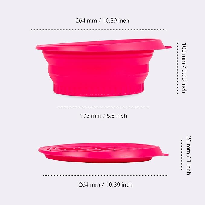 Silicone Ice Facial Bowl – Foldable Face Ice Bath for Pore Tightening, Puffiness Relief & Glowing Skin – Portable Skincare Tool for Women & Men – DIY Ice Recipes (Reusable, Food-Grade Silicone)