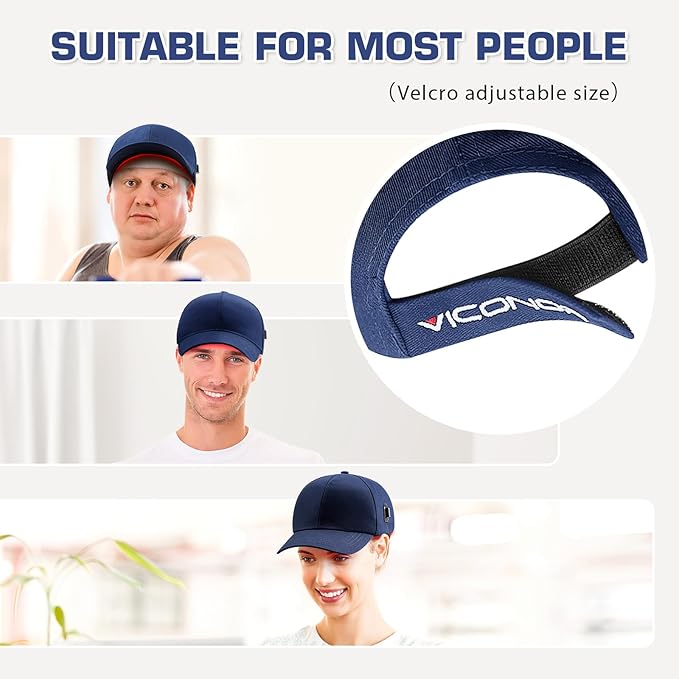Laser Hair Growth Cap, Red Light Hat For Hair, Blue