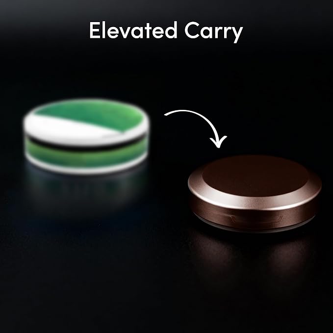 Aluminum Zyn Can – Slim Metal Zyn Container for Pouches & Snus | Core Series | Bronze