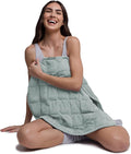 nodpod Body 6.5lb Patented Compact Weighted Blanket I Perfect for Relaxation, Sleeping & Travel l I Glass Bead Filled, Machine Washable (29" x 24") - Sage