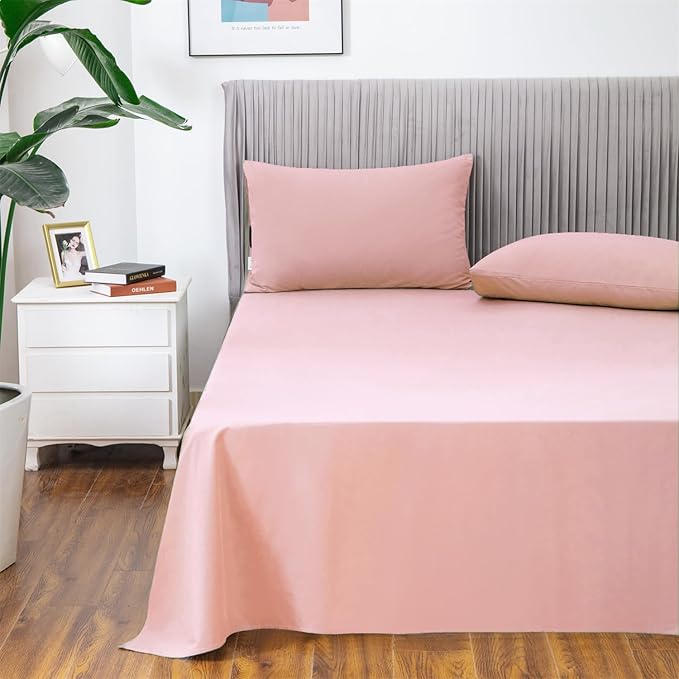 Grounding Sheets King Size, Organic Cotton + Silver Yarn, Conductive Earthing Flat Sheets for Better Sleep