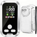 6-in-1 Carbon Monoxide Detector Combo with LCD Display, Detects CO, Natural Gas, Smoke, Temperature, Humidity for Home Hotel, Camping RV, Apartment Safety, White