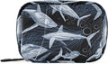 Shark Pill Box 7 Day Pill Case Travel Pill Organizer Bag with Zipper Portable Weekly Vitamin Medicine Supplement Holder Pouch Bag