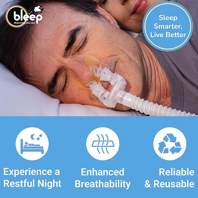 Bleep DreamWay CPAP Connector Kit | Innovative Mask-Free Sleep Apnea Solution | Comfortable, Lightweight Alternative to CPAP Equipment, Sleep Apnea Nose Mask, and CPAP Machines