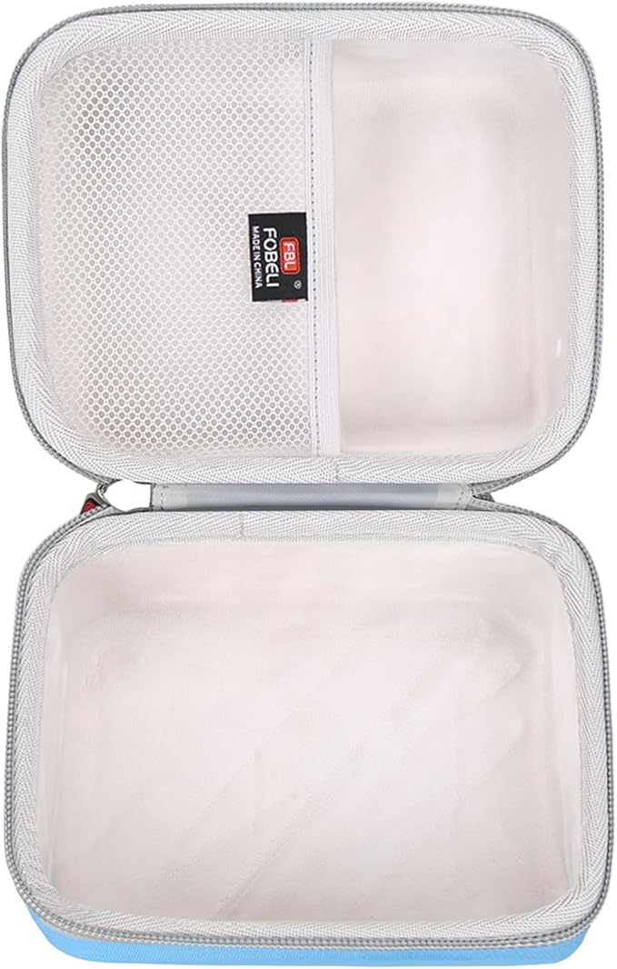FBLFOBELI Carrying Case Compatible with Femometer/Invaxe/Alcedo/ALPHAGOMED Automatic Blood Pressure Monitor for Upper arm Adjustable BP Cuff, Hard Protective Storage Bag (Case Only)