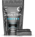Nose Strips for Breathing (40 Count) - Oil & Sweat Proof Adhesive - Nasal Strips for Snoring - Intake Breathing & Athletic Performance - Extra Strength - Day and Night use.
