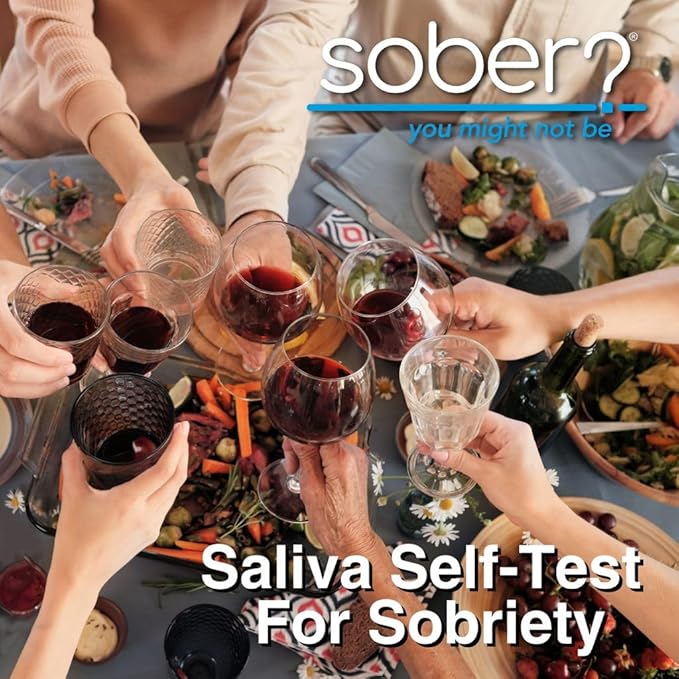 FDA Cleared Saliva Alcohol Test Strip, Highly Accurate BAC Self‑Test, 2–3 Minute Results, Portable & Discreet Sober Test Anywhere (6)