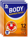 Body Warmers Back Heat Patches - Large Size Adhesive Heating Patches Disposable Heat Therapy Patch for Back and Shoulder, Air Activated Patch -Up to 12 Hours of Heat
