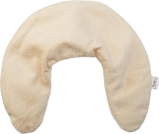 Bucky Hot & Cold Therapy Spa Collection Chenille Neck Wrap, 18x13", Sand