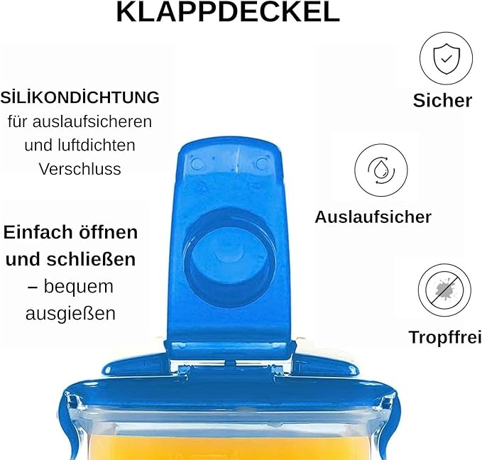 Lock & Lock Fridge Door Water Jug with Flip Top Lid 70.55-oz / 8.5-cup