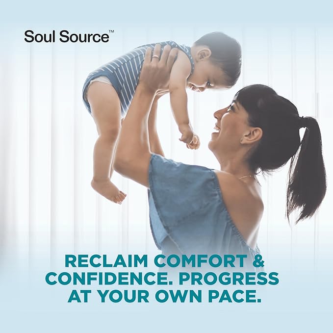 Soul Source | Silicone Wand Set Pelvic Floor Trainer | Progressive Comfort & Strength | Large Sizes 5-8 with Travel Pouch and Handle