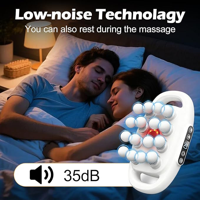 PakaLife 16-Drive 8-Head Massage Gun Set,Gift for Husband,Professional Massage Gun Deep Tissue with Cupping Kit for Massage Therapy, Back Massager for Pain Relief Deep Tissue (Black)