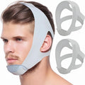 2 Pack Chin Strap for Sleeping - Effective Stop Snoring Solution - Adjustable Anti Snoring Chin Strap for Men Women Breathable Anti Snroing Devices