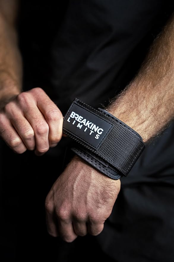 Breaking Limits Wrist Cuffs Gym - Wrist Straps for Cable Machines - Lifting Cuffs for Cables Gym - Wrist Cuff Lateral Raise Attachment - Cable Wrist Cuffs Gym