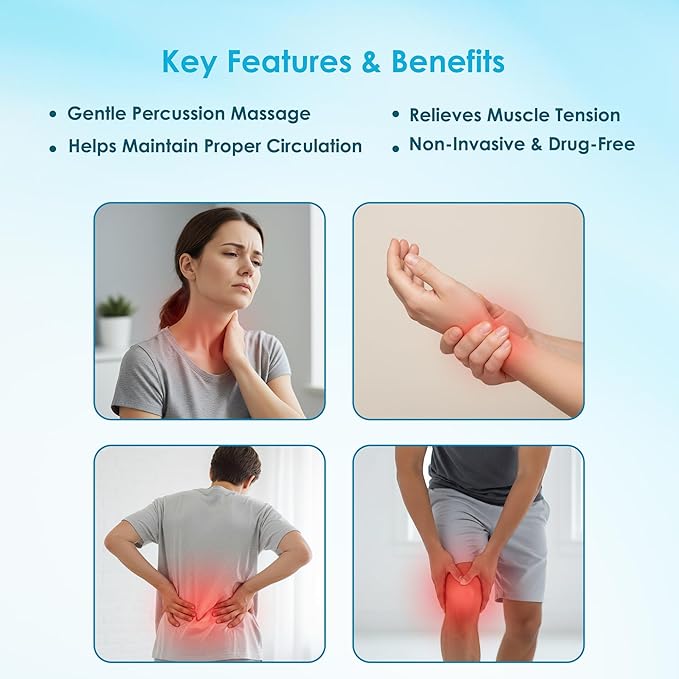 Portable Drug Free Muscle Recovery massage gun Compact Therapy Device Built for Simple Handling and Daily Application Therapy Machine for back massage Personal Health Care & Everyday Wellness Sessions