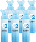 Portable 10 Liter Oxygen Canisters, 97% Pure O2, Oxygen Tank for Altitude, Athletes, Exercise Recovery & Breathing Support (6 Pack)