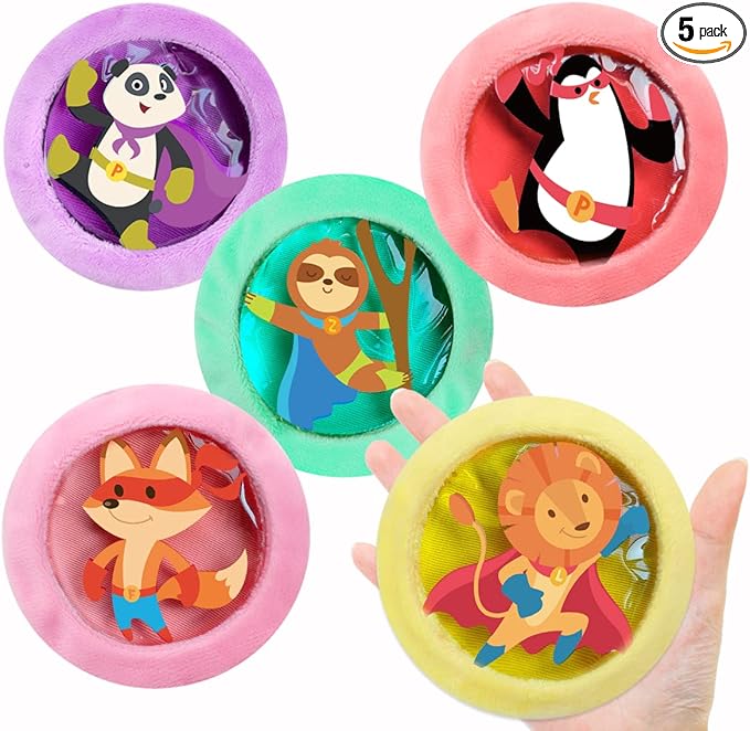 Boo Boo Ice Packs for Kids Injuries, Kids Ice Pack Wit, Gel Cold Pack, Toddler Ice Pack with Soft Cover Baby, Kid's Pain Relief, Fever, Wisdom Teeth, First Aid, Head, Neck, Arms, Legs Injuries (5PCS)