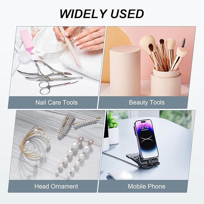 Nail Tool Sterilizer Box Portable with Blue Light,USB Sterilizer Cleaning Box for Nail Salon, Tweezers, Jewelry, Phone, Manicure Tools