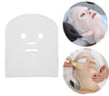 Gauze Facial Mask, 100% Cotton Gauze Pre-Cut for Facial Spa, High Frequency Treatments 100 Count