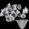 Funrous Stainless Steel Screens 3/4 Inch Conical Design Bowl Screen Filters Metal Filters Screens Filters, Adjustable Size(40 Pcs)