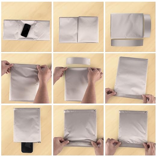 Faraday Fabric，(43"W × 236"L Fabric + 780"L Tape，Faraday Fabric EMP Proof Military Grade，Faraday Cloth can Block Cellular Signals,WiFi, Bluetooth, GPS, and RF Signals…