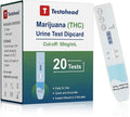 THC Drug Test Kit – 20 THC Test Strips for Urine – Fast & Accurate Marijuana Detection for Home or Workplace – Easy to Use, Results in 5 Minutes