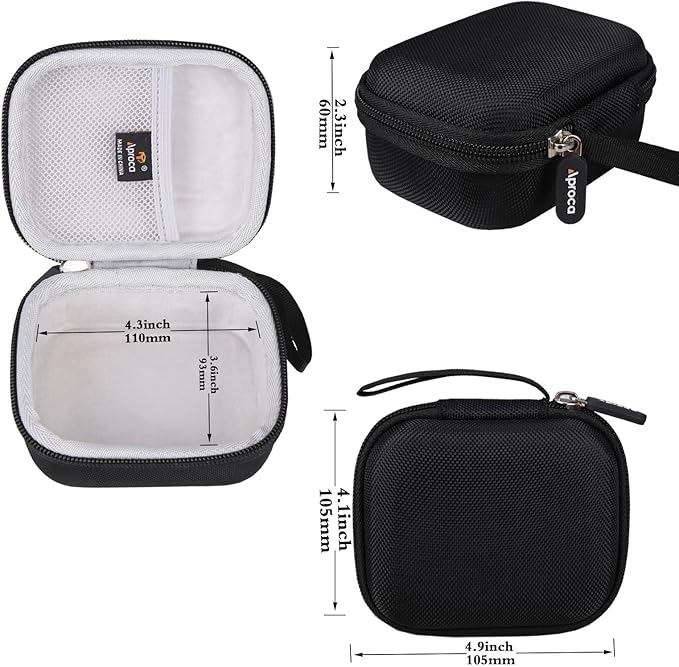 Aproca Case Compatible with OMRON Gold Series BP4350 / 7 Series Wireless Wrist Blood Pressure Monitor, Storage Portable Bag for Accessories (Case Only)