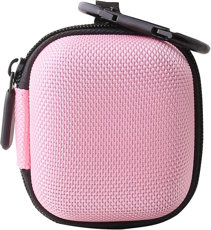 WERJIA Hard Storage Case for Fingertip Pulse Oximeter Blood Oxygen Fingertip Oximeter Case (Pink)