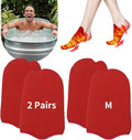 2 Pairs Ice Bath Toe Socks, Cold Plunge Toe Covers, Ice Bath Toe Booties Cold Plunge Toe Booties, Cold Plunge Tub Accessories, Reusable Neoprene Toe Warmers for Cold Plunge at Home