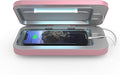 PhoneSoap 3 UV Cell Phone Sanitizer and Dual Universal Cell Phone Charger | Patented and Clinically Proven UV Light Sanitizer | Cleans and Charges All Phones - Orchid