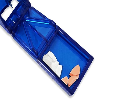 Rehabilitation Advantage Pill Organizer, V-Grip Splitter and Tablet Cutter