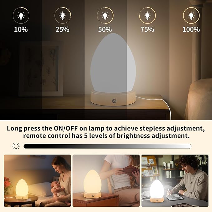 Light Therapy Lamp, 10000 Lux Sunlight Lamp with Remote Control, 3 Color & 5 Levels Brightness, 4 Timer & Memory Function, Daylight Lamp for Home, Office, Happy Life, 12V2A Adapter Included