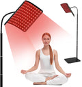 Red Light Therapy for Body, Infrared Light Therapy Panel with Stand, Red Light Therapy Lamp, 660nm Deed Red Light and 850nm