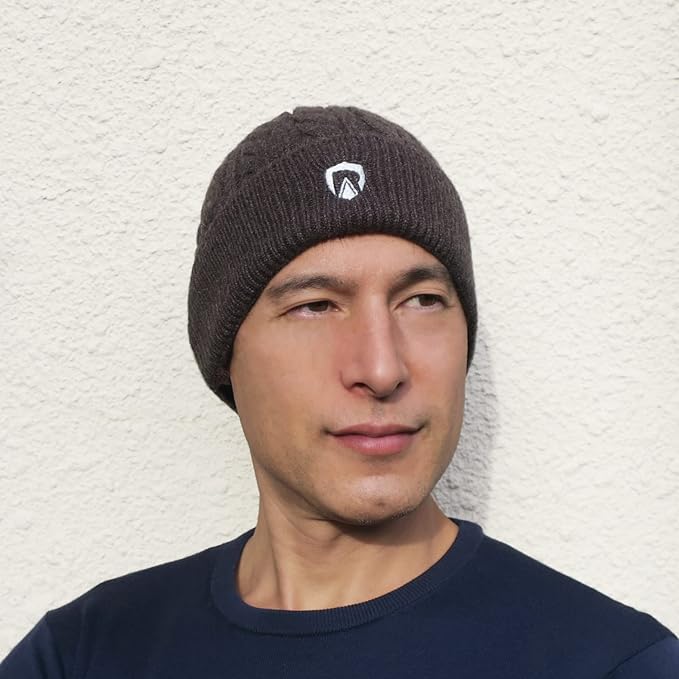 RadiArmor RF Blocking Knit Cap – Unisex Hat with EMF Blocking Liner That Blocks Over 99% of High Frequency RF Radiation