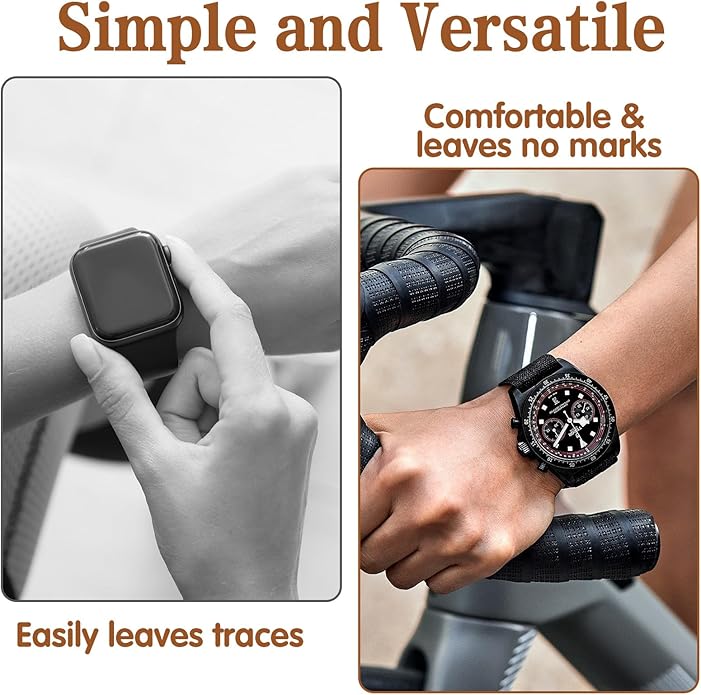 Health Replacement Band Strap for Hume,Adjustable Clasp Buckle & Loop Closure for Secure Replacement Strap, Sport Wristband Health Band Fitness Tracker Women Men