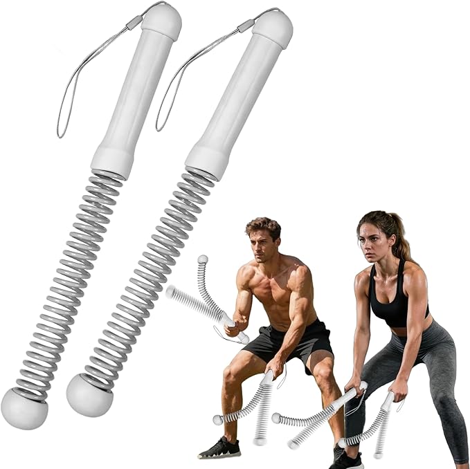 Weighted Ropeless Battle Ropes for Home Gym, Heavy Duty Portable Cordless Battle Ropes for Home and Outdoors，Workout Exercise Rope for Women and Men,2PCS