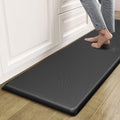 Artnice Anti Fatigue Kitchen Floor Mat, 3/4 Inch Thick Waterproof Comfort Standing Desk Mat, Ergonomic Multi-Purpose Cushioned Rugs for Home, Sink, Office, Laundry(20" x 71",Black)