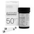 ARKRAY GLUCOCARD Expression Glucose Test Strips - No Coding, 0.8 Microliter & Fast 6-Second Results - Compatible with GLUCOCARD Expression Blood Glucose Meter - 50 Count