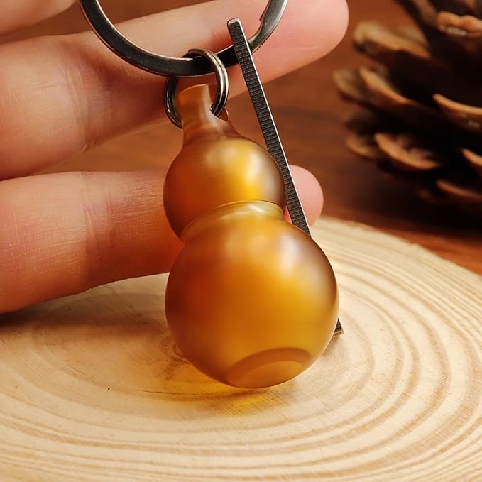 PEI Pill Holder, Waterproof Sealed Bin, Translucent Amber Pill Case, Portable EDC Pocket Pill Box, Pill Organizer Pill Container for Outdoor Travel Camping