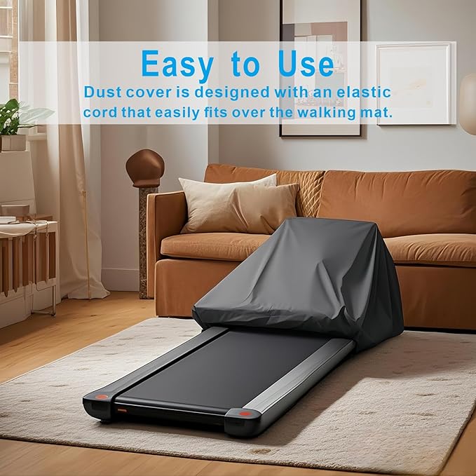 Walking Pad Cover for Home, Waterproof and Dustproof Under Desk Treadmill Cover - Fit for 48-56 in Portable Folding Treadmill and Office Under Desk Smart Walking Running Machine