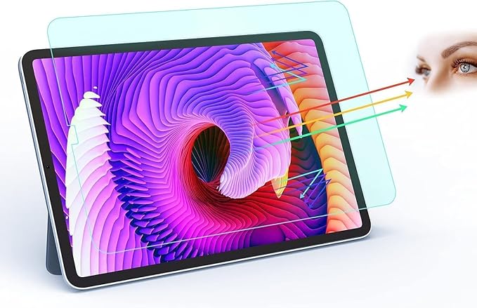 ZOEGAA for iPad Pro 13 Inch Anti Blue Light Screen Protector(2024 Model,7th Generation),Eye Protection Blue Light Blocking Filter Reduces Digital Eye Strain