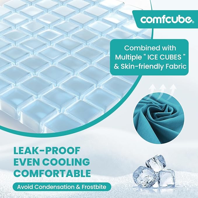 Ice Pack for Knee Pain Relief, 2 Hours Long Lasting Cold Pack for Knee Injuries, Cold Therapy Flexible Ice Pack Wrap for Knee Replacement Surgery, Swelling, ACL, Meniscus Tear